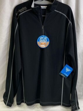 Columbia Omni-Wick Shotgun 1/4 Zip Outerwear Pullover Size M NWT MSRP $55